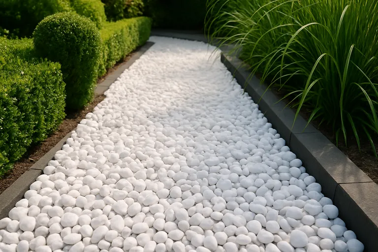 Carrara grind: alles wat je moet weten voor een stijlvolle tuin Carrara grind: alles wat je moet weten voor een stijlvolle tuin